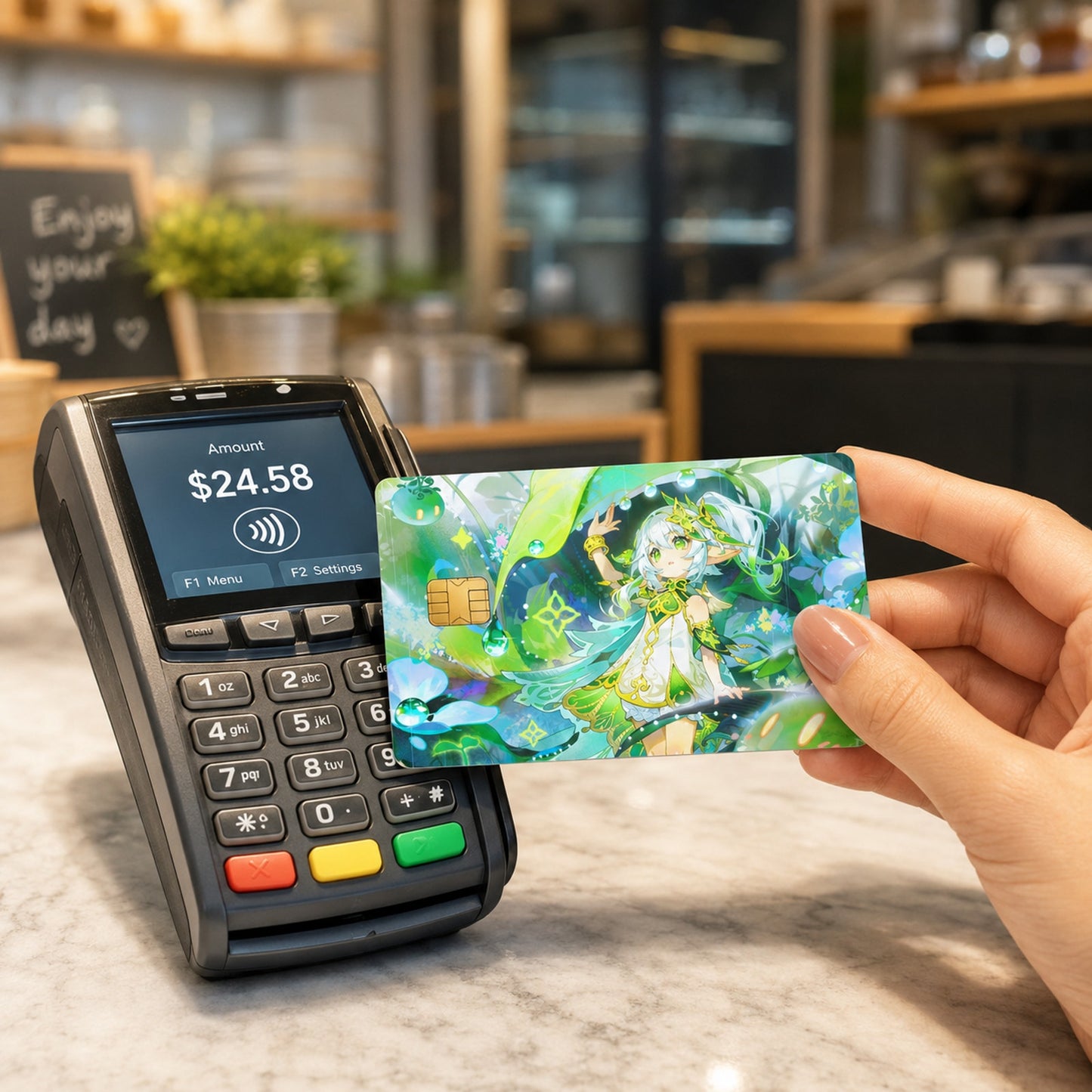Nahida Shelter of the Rainforest Genshin Debit Card Credit Card Skin