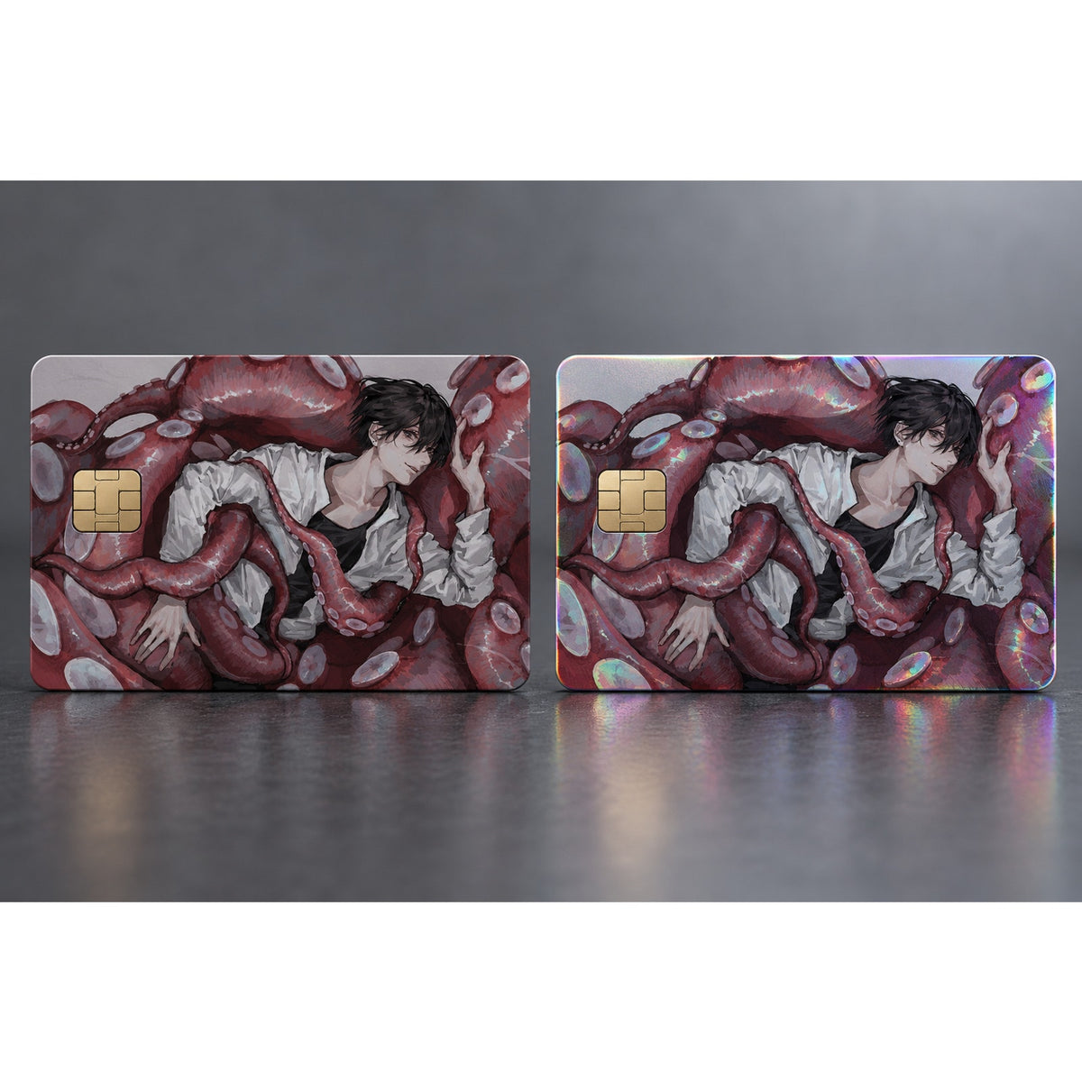 Hirofumi's Abyssal Embrace Chainsaw Man Card Credit Card Skin