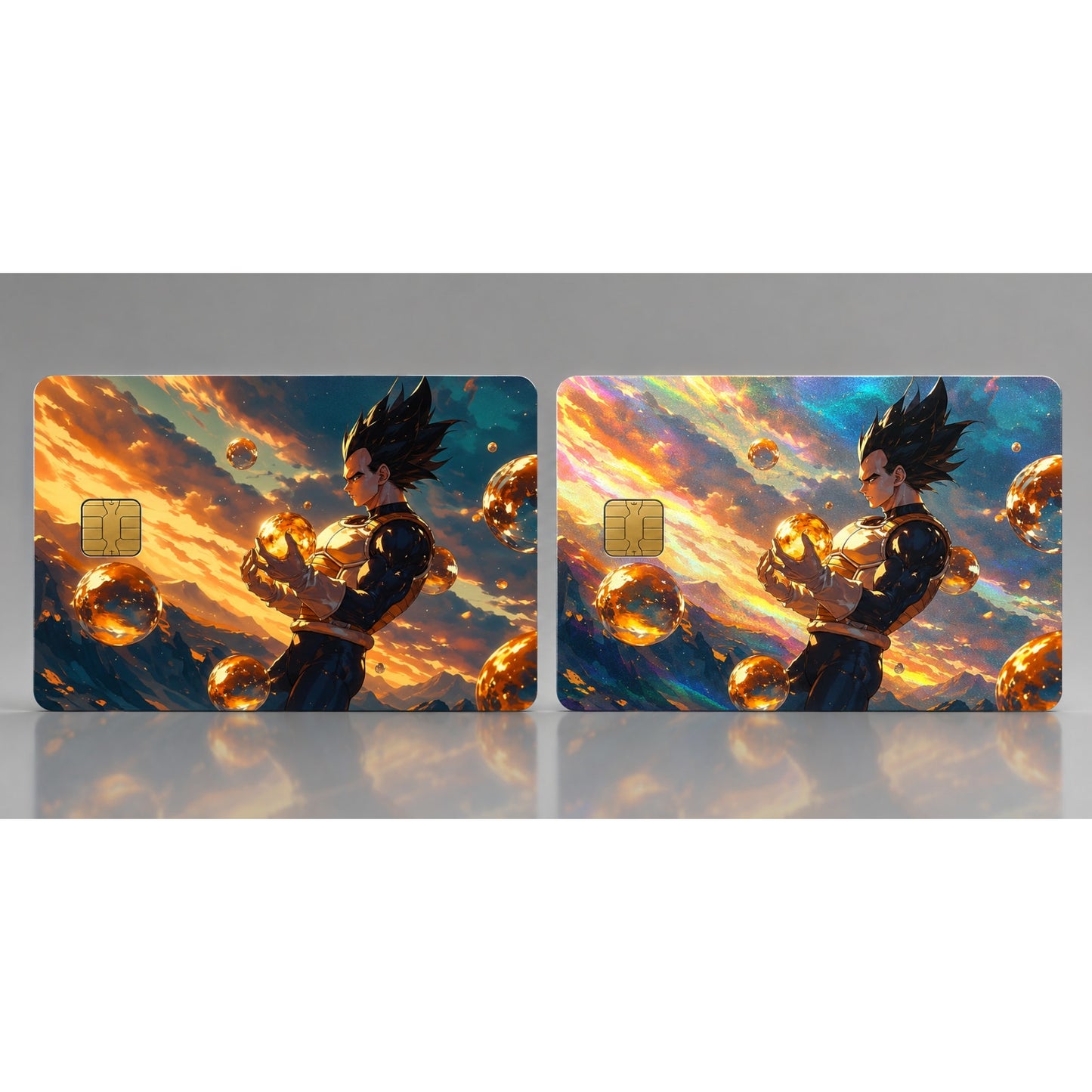 Prince Vegeta's Solitary Wish Dragon Ball Z Debit Card Credit Card Skin