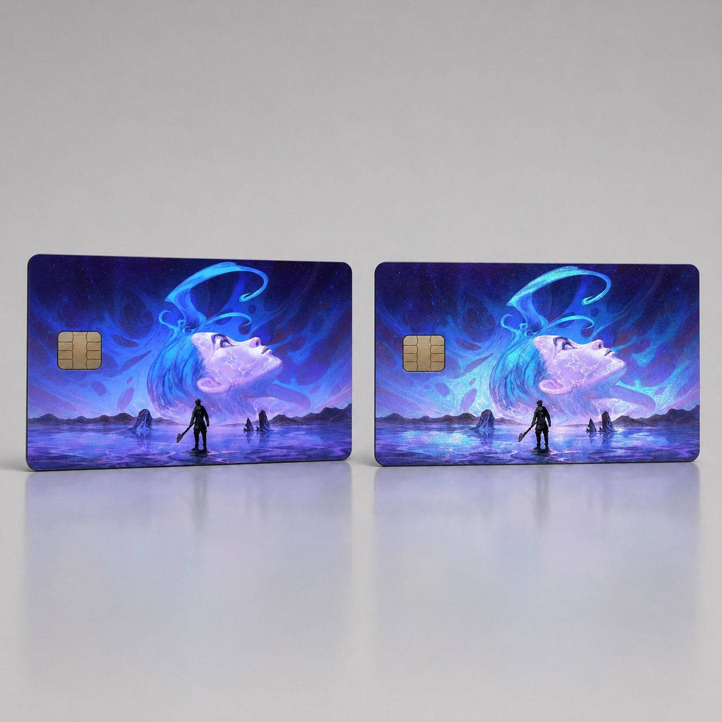 Jinx & Ekko's Stardust Memory League of Legends Debit Card Credit Card Skin