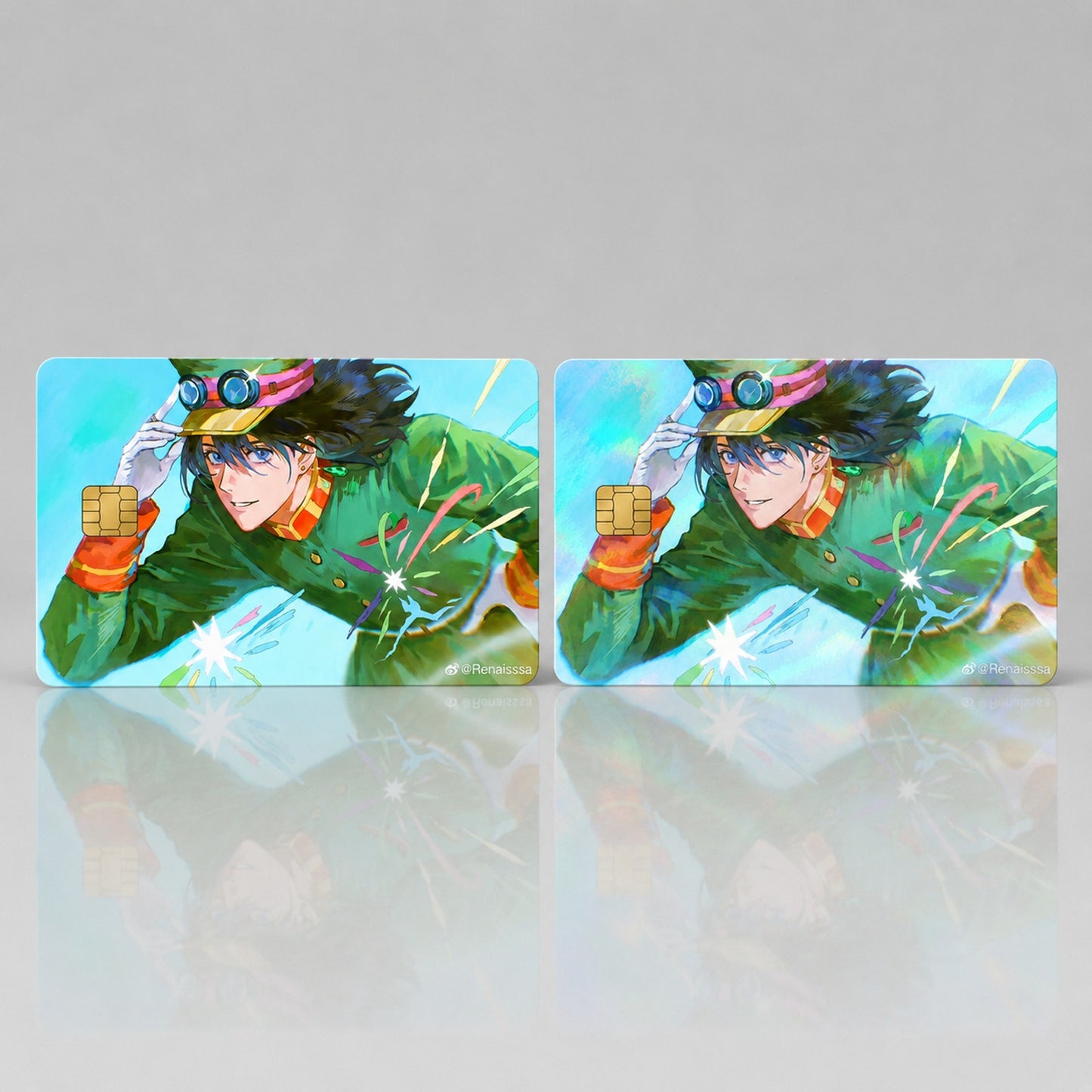 Howl's Skyward Cruise Howl's Moving Castle Ghibli Debit Card Credit Card Skin