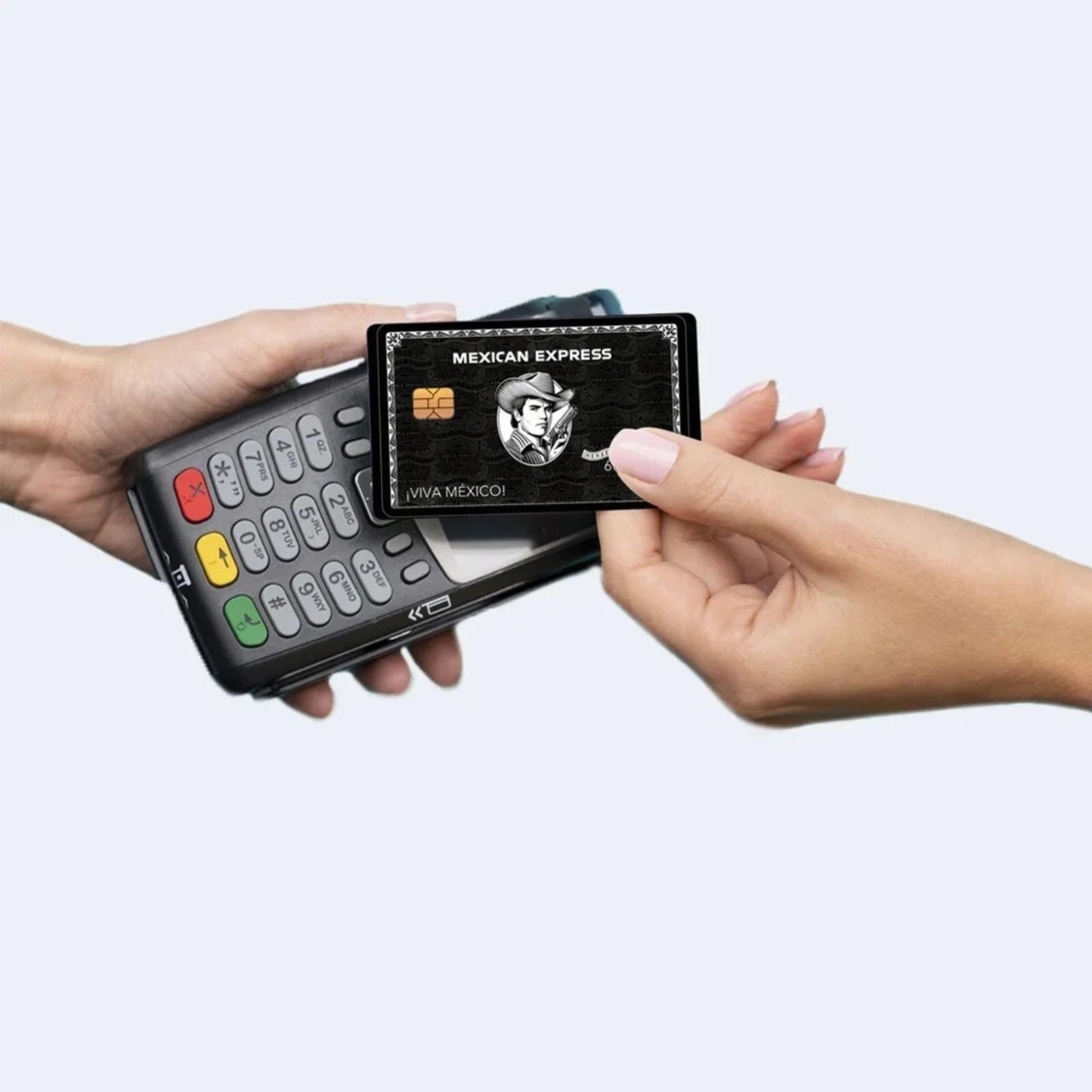 Mexican Express Chalino Credit Card Skin - Debit Card Sticker Decal Cover