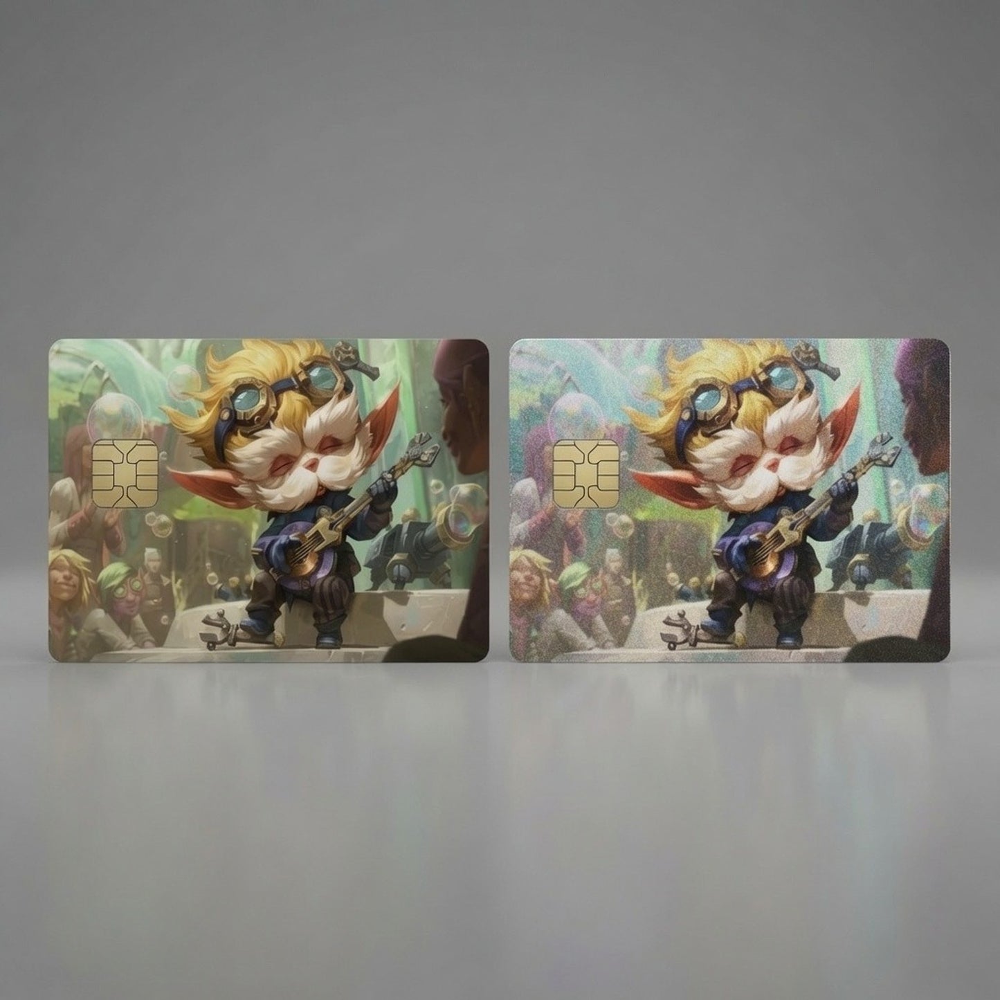 Heimerdinger Underbelly Serenade League of Legends Debit Card Credit Card Skin