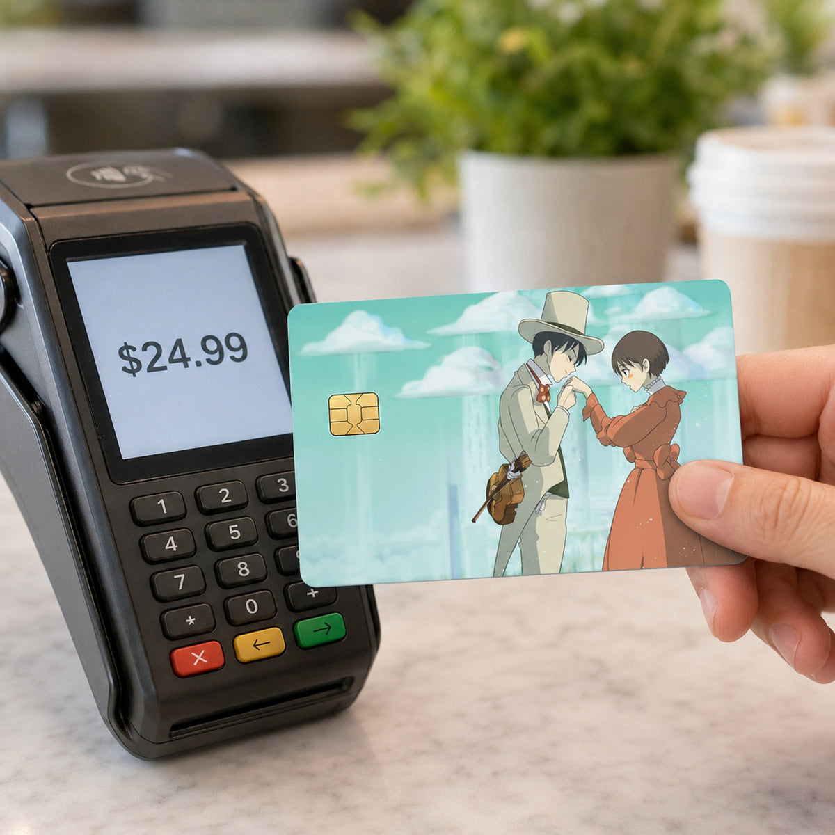 Ghibli Seiji Shizuku Storybook Promise Credit Card Skin
