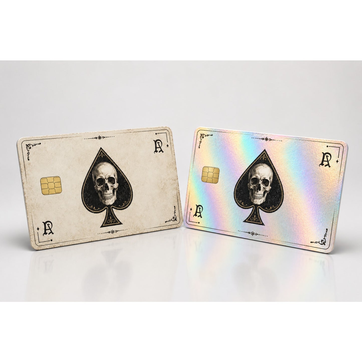 Debit Card Credit Card Skin Skull Ace of Spades Vinyl Sticker