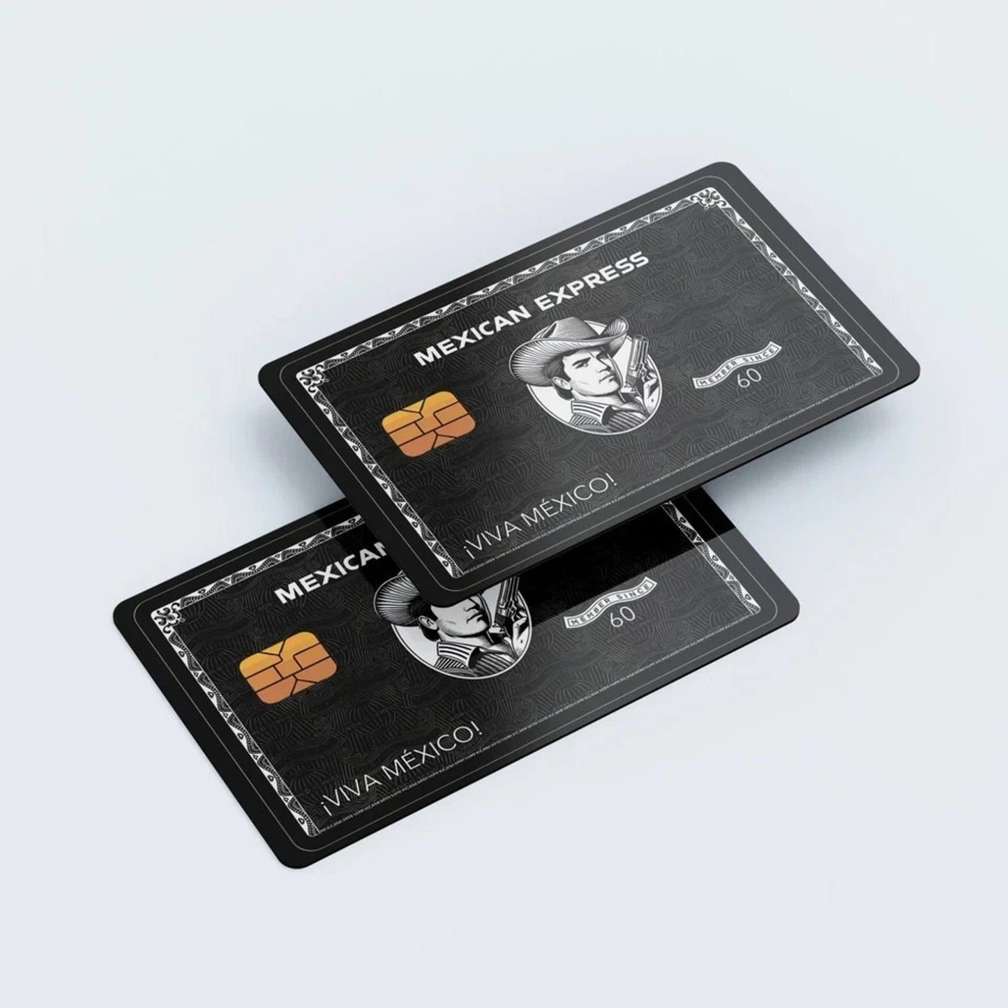 Mexican Express Chalino Credit Card Skin - Debit Card Sticker Decal Cover