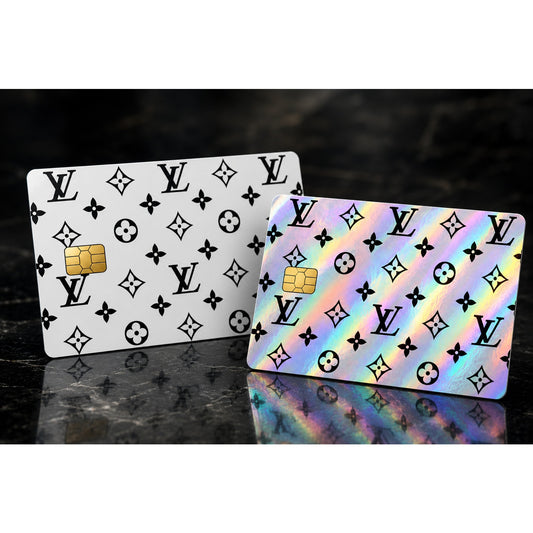 BW Credit Card Debit Card Luxury Skin Cover Vinyl Sticker Decal Laminated