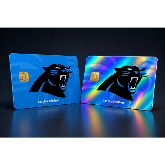 Carolina Panthers Credit Debit Card Skin Decal NFL Football Vinyl Sticker Sports