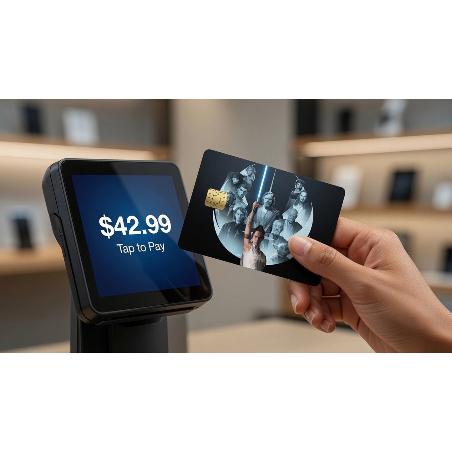 Star Wars Rey Jedi Order Debit Card Credit Card Skin Vinyl Sticker