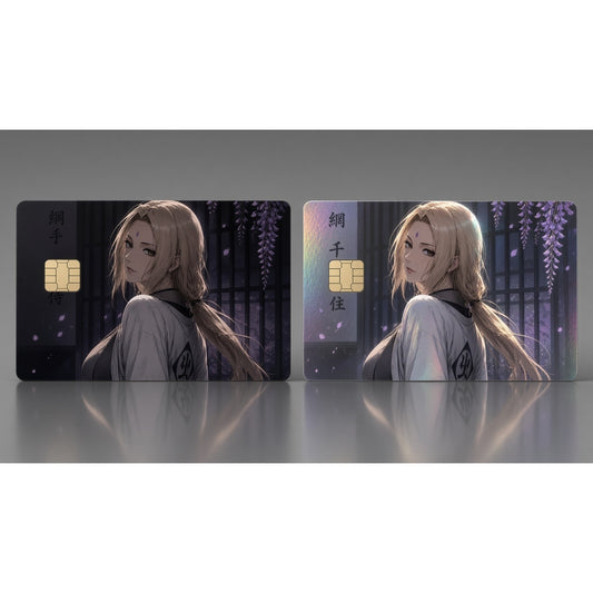 Tsunade's Midnight Sovereignty Naruto Debit Card Credit Card Skin Vinyl Sticker