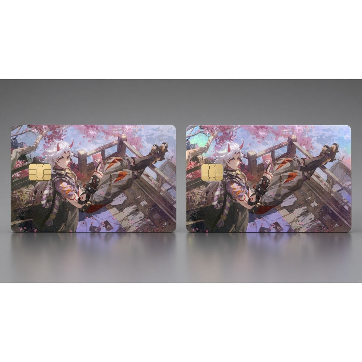 Arataki's Sakura Duel Genshin Debit Card Credit Card Skin