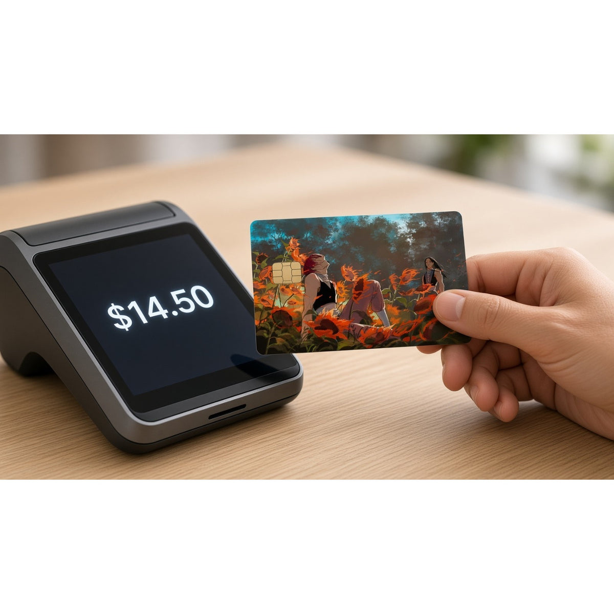 Hisoka & Illumi's Blazing Solitude HunterXHunter Credit Card Skin