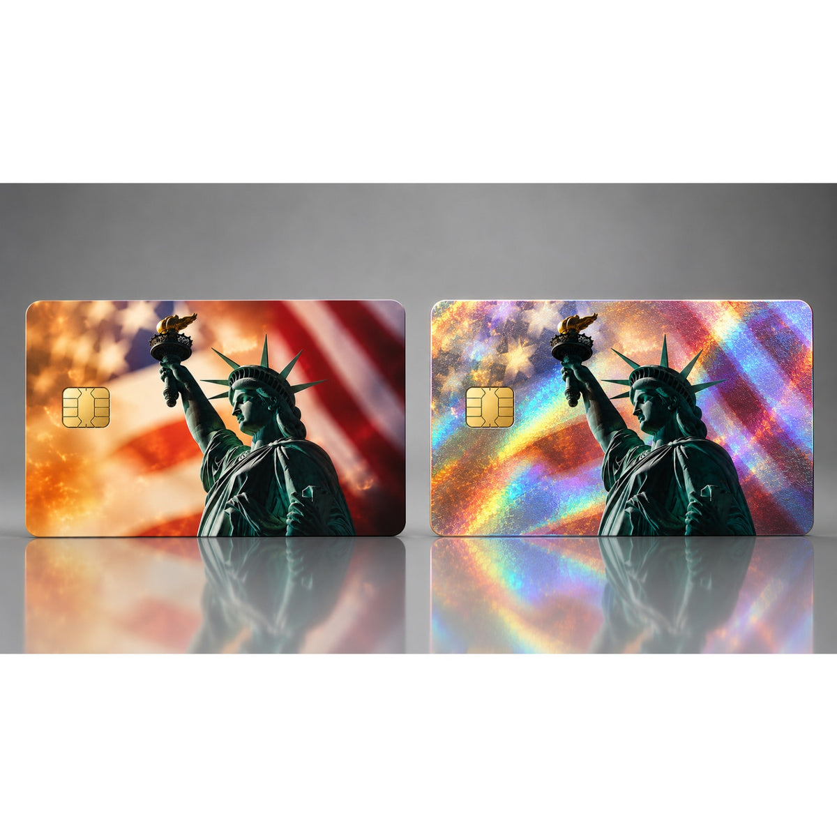 USA Statue of Liberty Patriotic Debit Card Credit Card Skin Vinyl Sticker