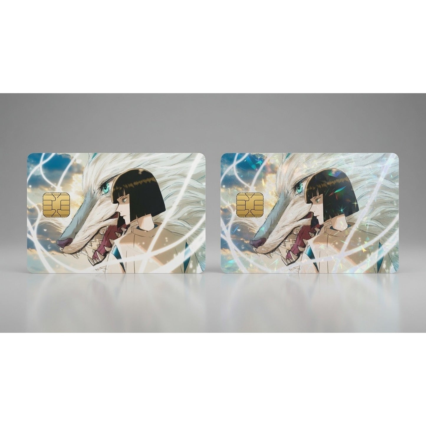 Haku Two Identities Spirited Away Ghibli Studio Debit Card Credit Card Skin