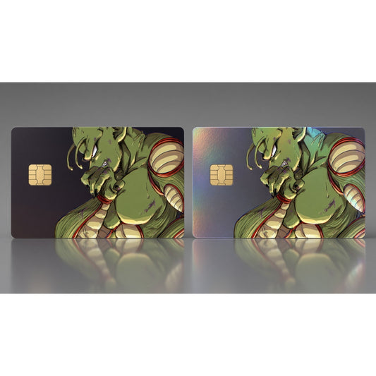 Battered Piccolo Unbroken DragonballZ Debit Card Credit Card Skin