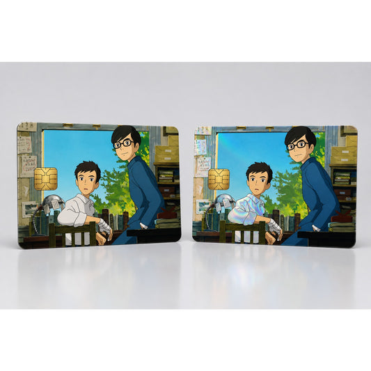 Vintage Friends Clubhouse Poppy Hill Ghibli Studio Debit Card Credit Card Skin