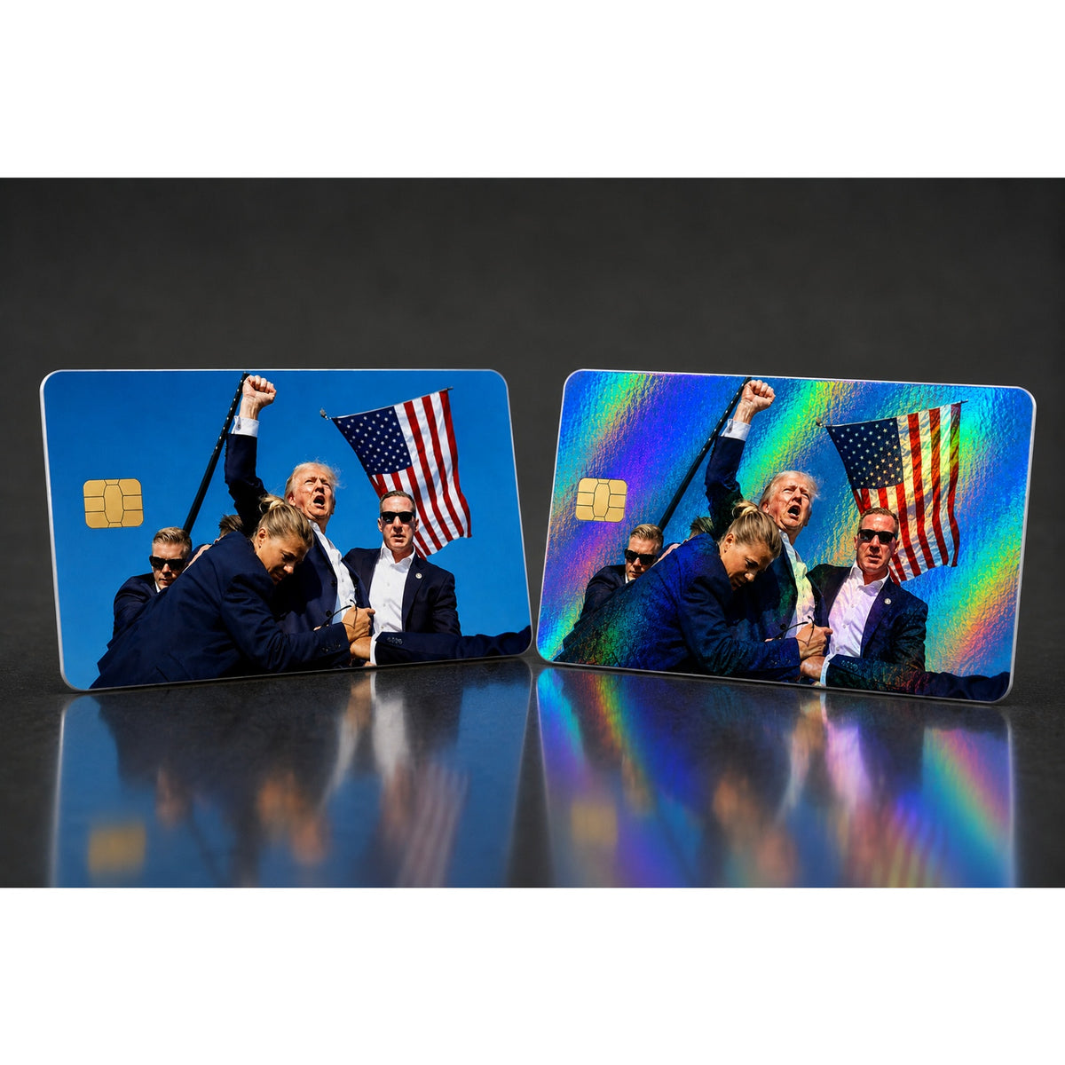 Donald Trump MAGA Fight Credit Card Skin Vinyl Wrap