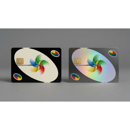 Cyclone Shuffle Wild UNO-Inspired Credit Card Skin