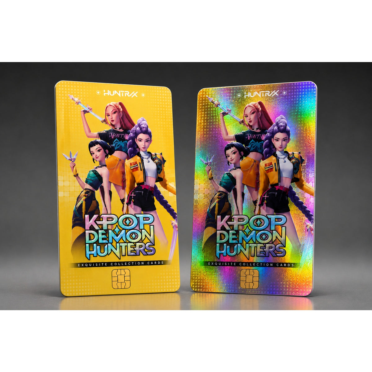 KPop Demon Hunters HUNTR/X Trio Back Credit Card Skin