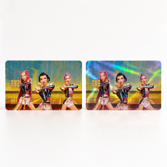 KPop Demon Hunters HUNTR/X Choreography Card Skin