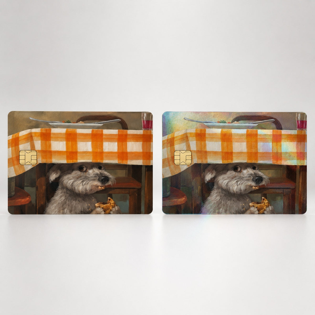 Under The Table Buffet Debit Card Credit Card Skin Vinyl Sticker