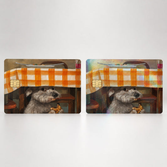 Under The Table Buffet Debit Card Credit Card Skin Vinyl Sticker