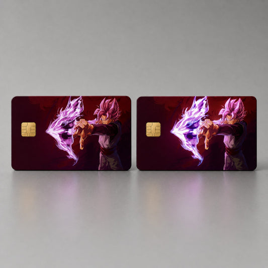 Saiyan Black’s Deadly Aim Debit Card Credit Card Skin