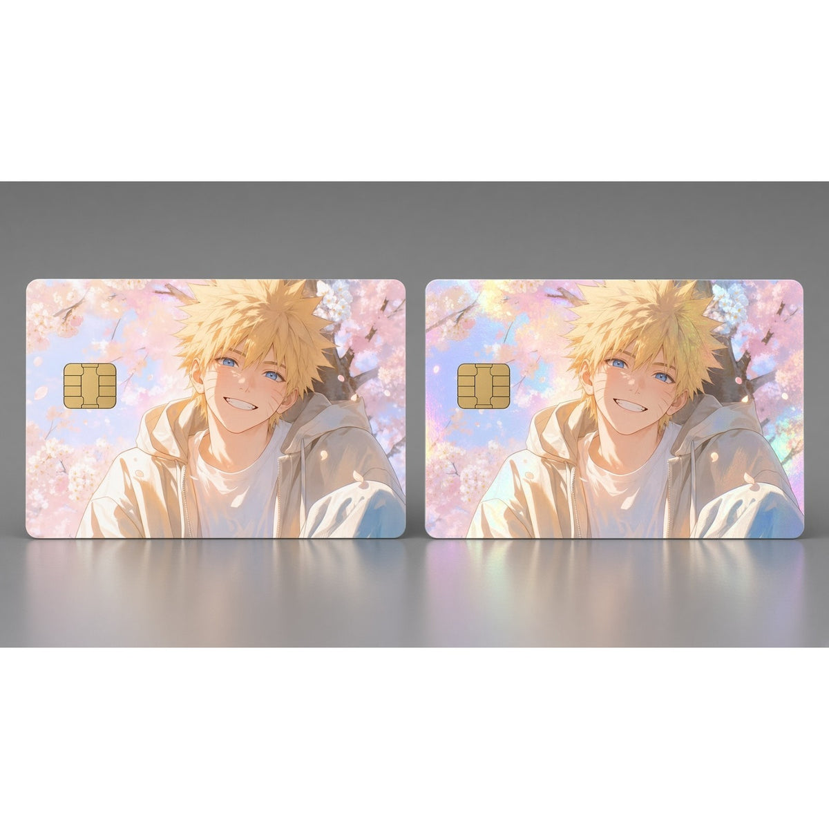 Naruto's Springtime Smile Naruto Debit Card Credit Card Skin Vinyl Sticker