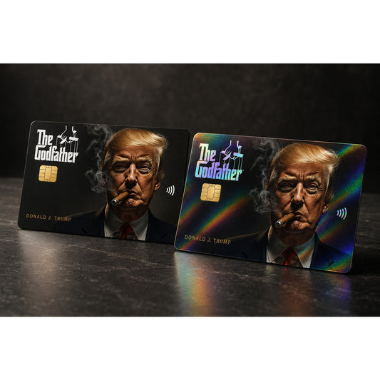 Credit Card Sticker Vinyl Skins Trump The Donfather