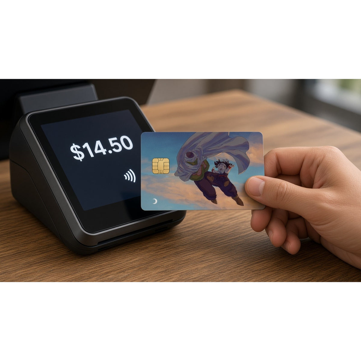 Piccolo Gohan Riding Twilight Wind DragonballZ Debit Card Credit Card Skin