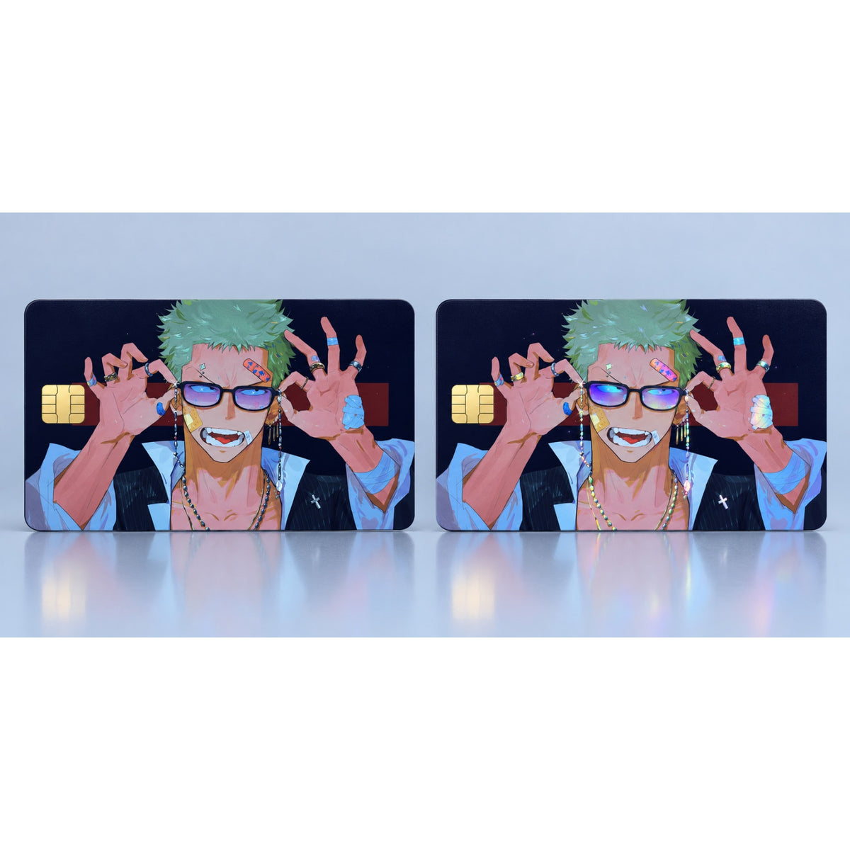 Zoro Rebel Streetwear One Piece Debit Card Credit Card Skin