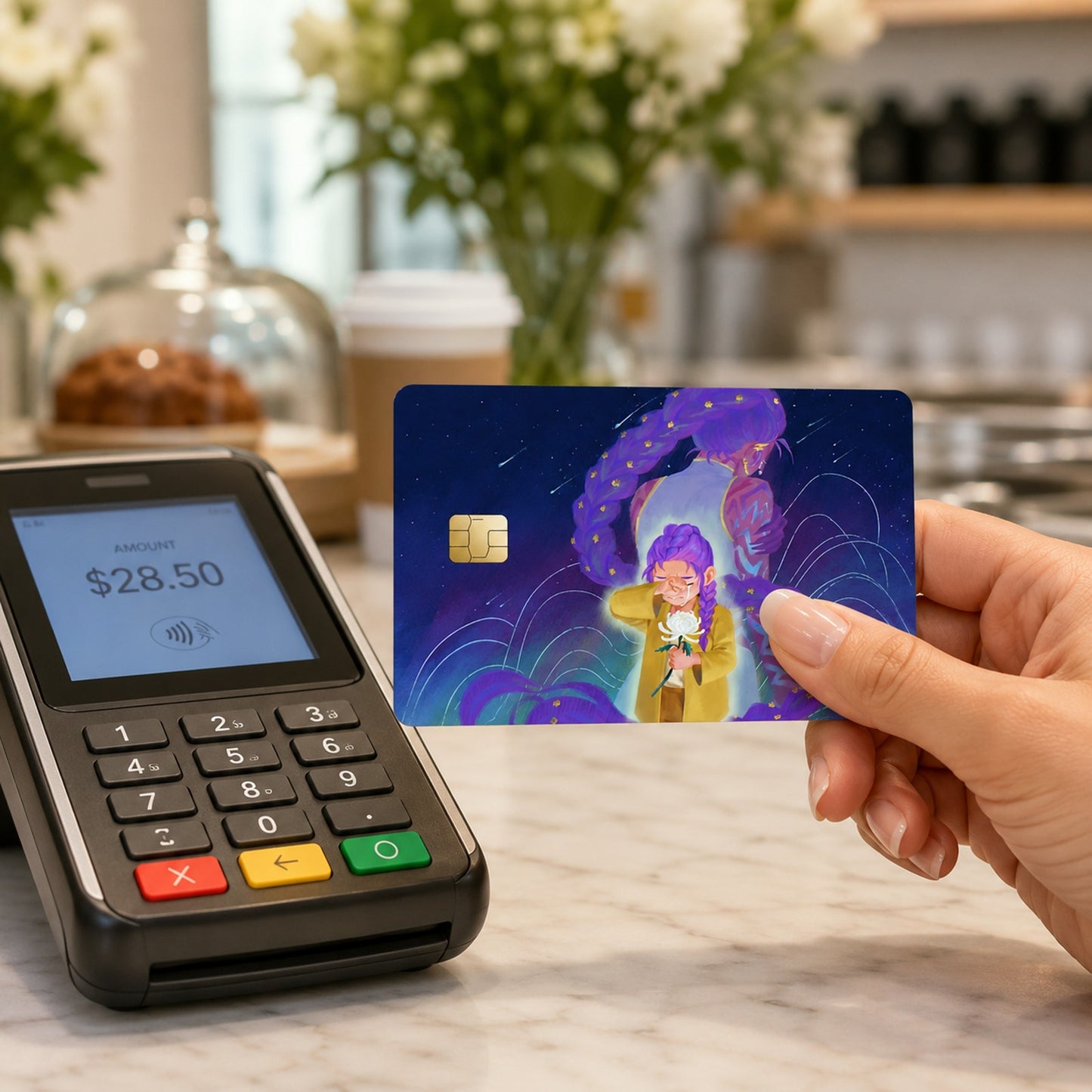 Rumi's Echoes of the Past Kpop Demon Hunters HUNTR/X Debit Card Credit Card Skin