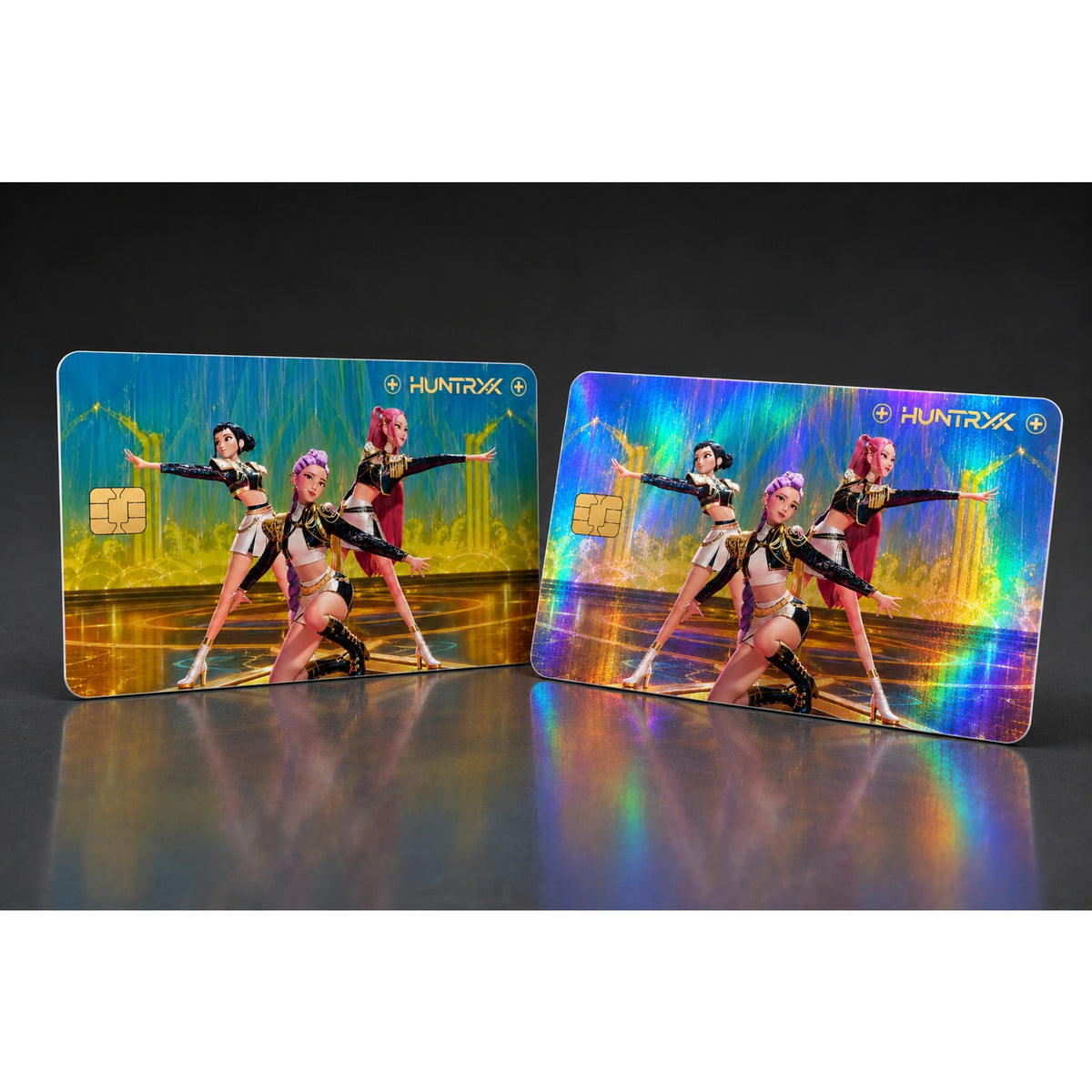 HUNTR/X Golden Stage K-Pop Demon Hunters Card Skin