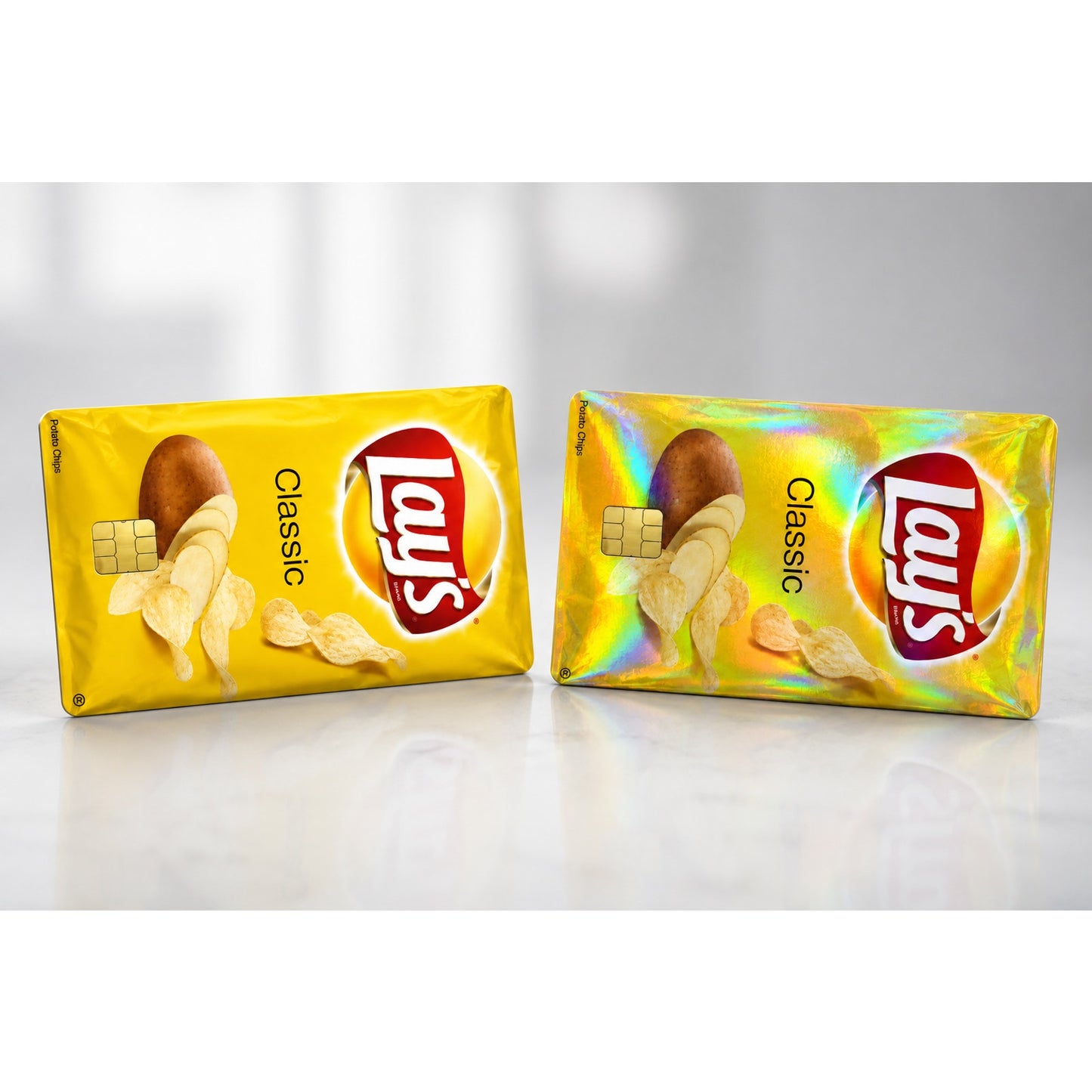 Lays Potato Chips Snack Bag Credit Card Skin Vinyl Sticker Debit Card Wrap