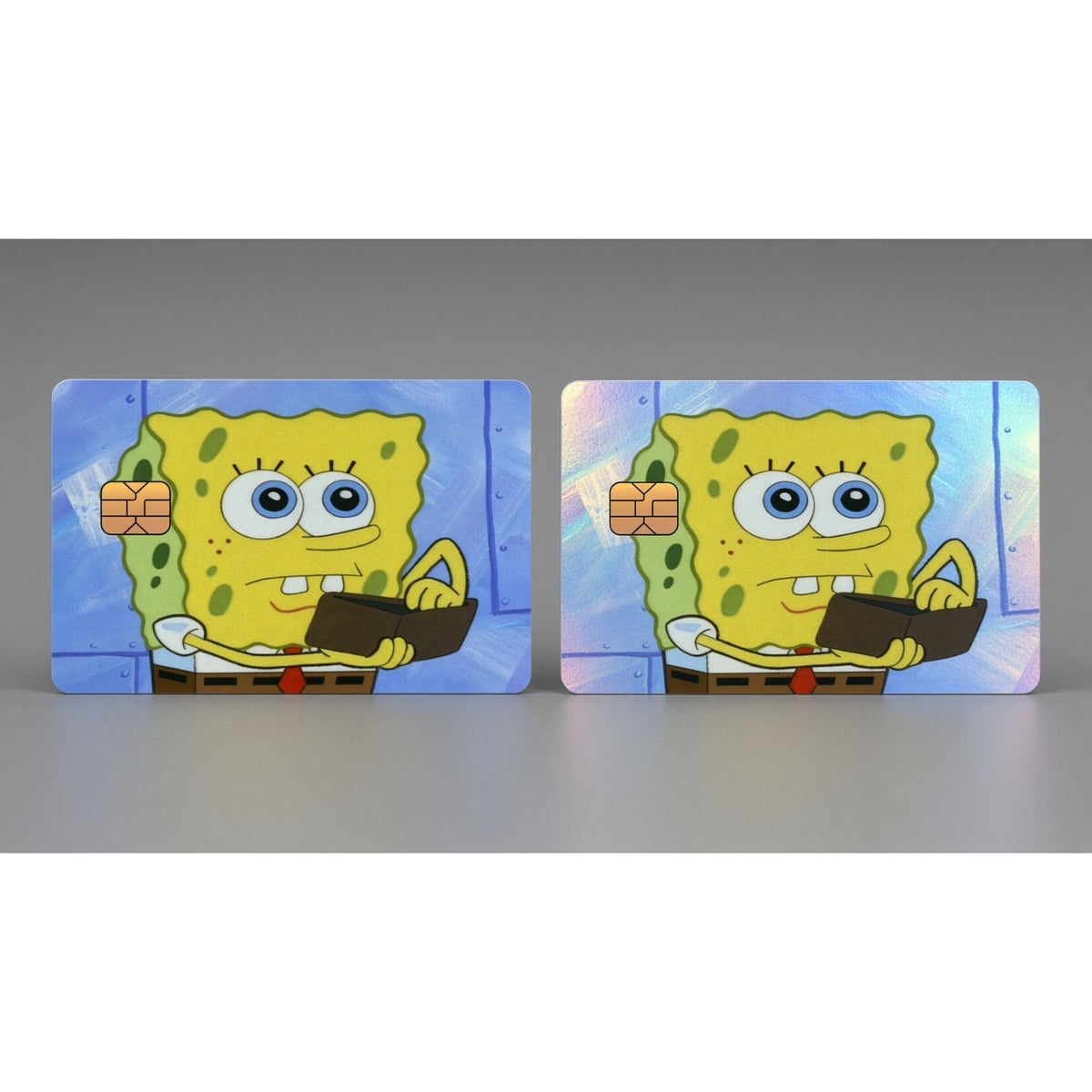 Empty Wallet Sponge Debit Card Credit Card Skin