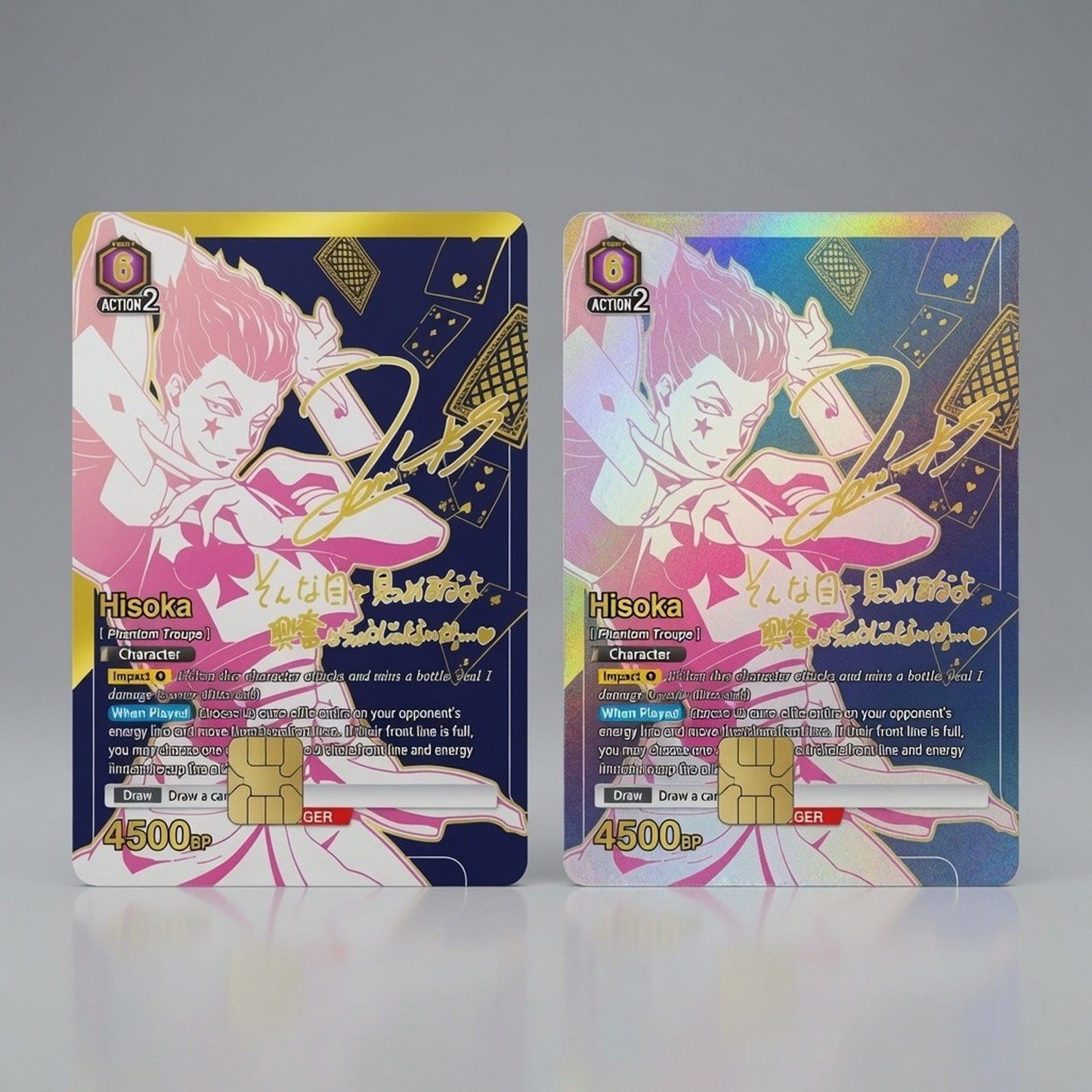 Hisoka Hunter X Hunter TC Debit Card Credit Card Skin Vinyl Sticker