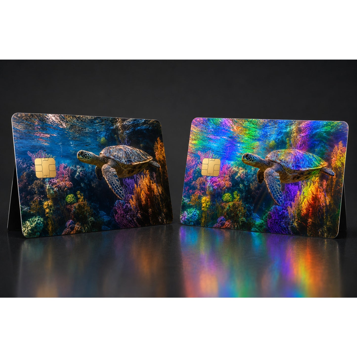 Graceful Sea Turtle Debit Card Credit Card Skin Sticker Decal
