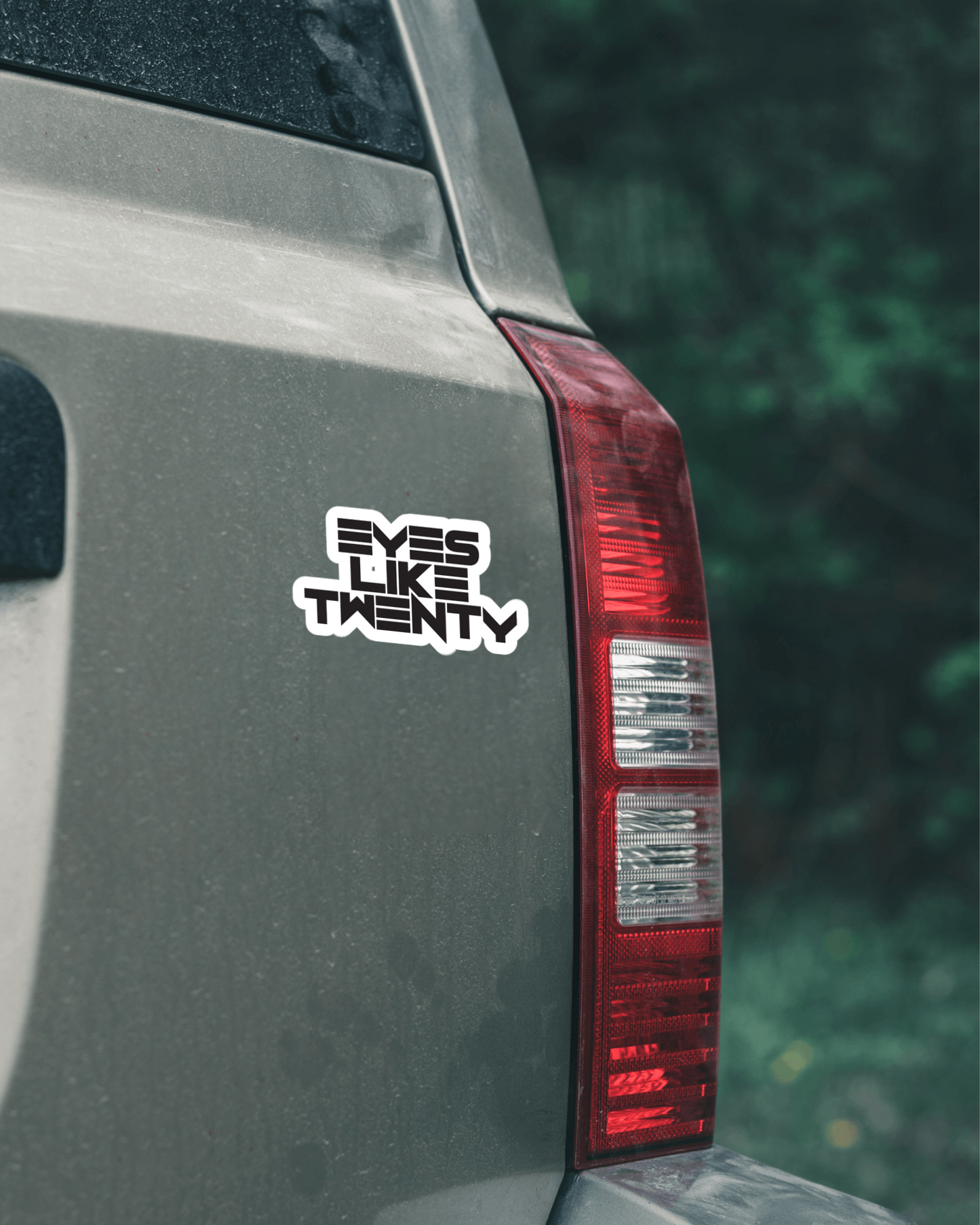 Eyes Like Twenty 2015 logo Vinyl Decal for Car Truck Window Laptop