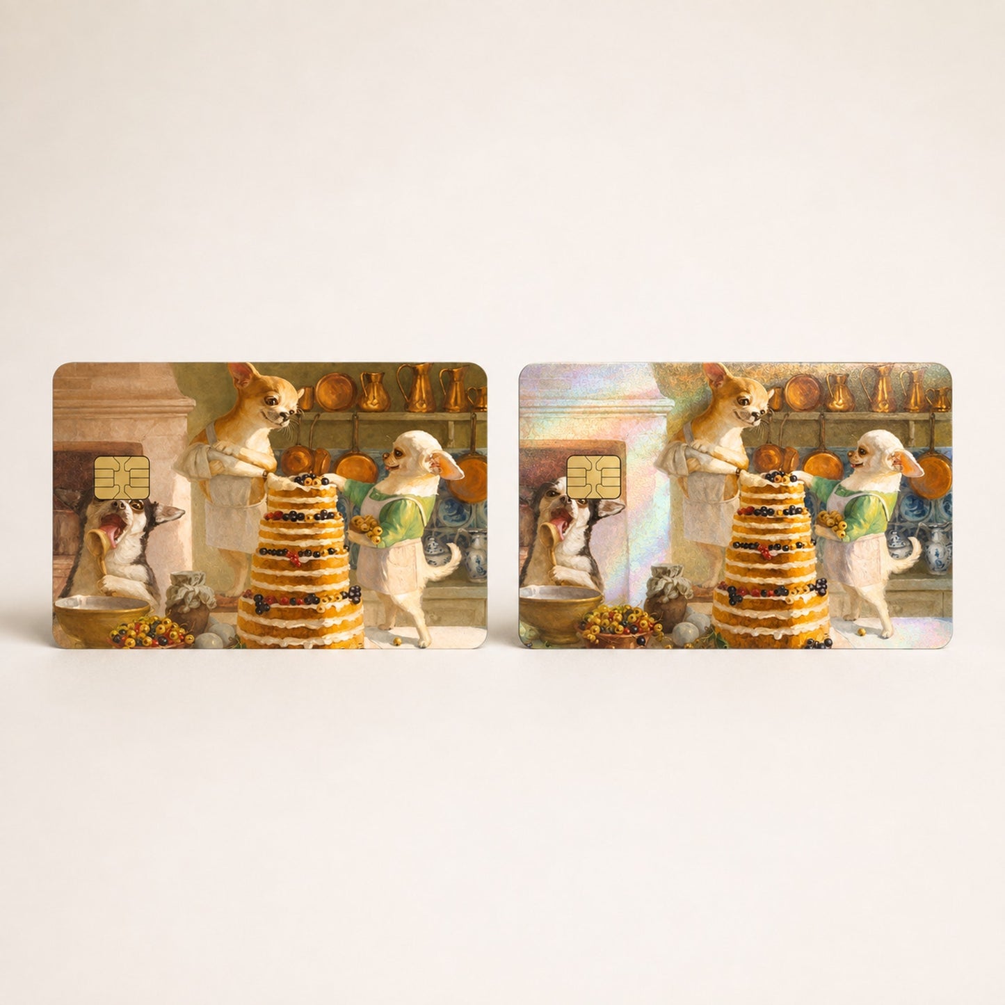 The Pastry Pup-fection Debit Card Credit Card Skin Vinyl Sticker