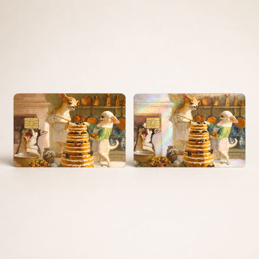 The Pastry Pup-fection Debit Card Credit Card Skin Vinyl Sticker