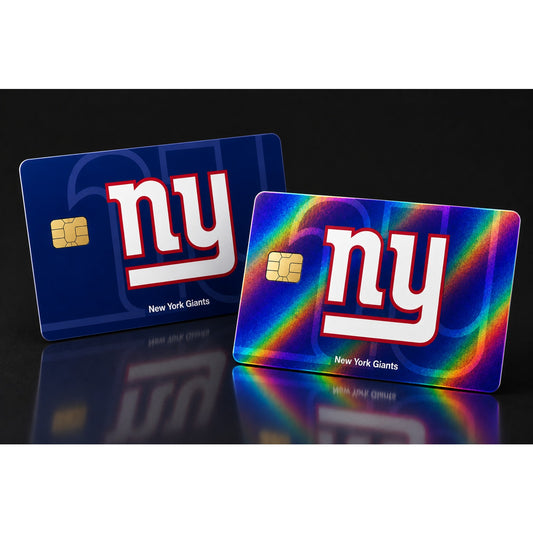 NY Giants Credit Debit Card Skin Decal NFL Football Vinyl Sticker Sports