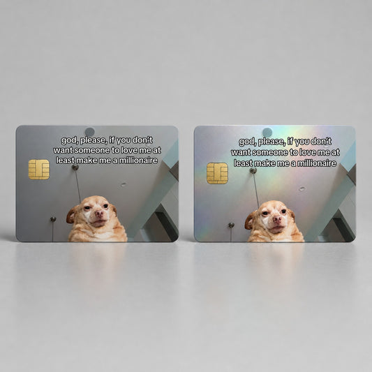 Seven-Figure Consolation Prize Meme Debit Card Credit Card Skin