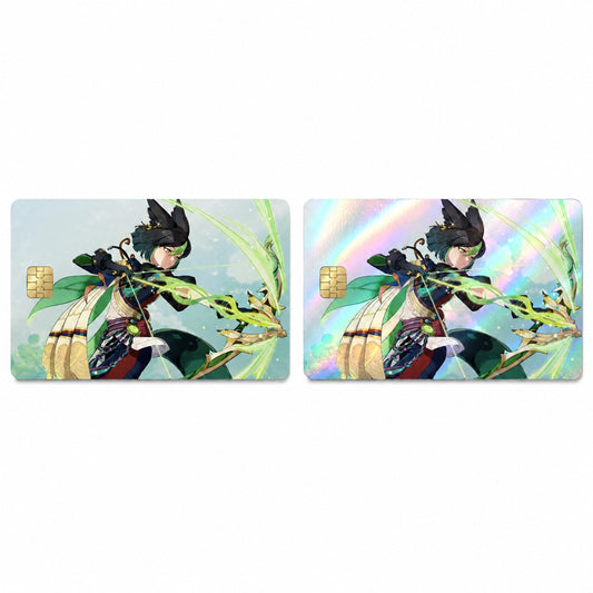 Tighnari Dendro Unleashed Genshin Debit Card Credit Card Skin