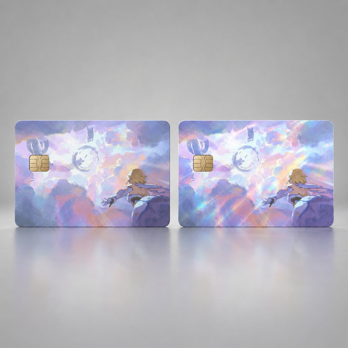 Celestia’s Call to Lumine Genshin Debit Card Credit Card Skin