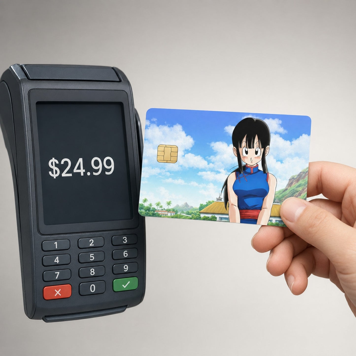 Chi-Chi Dragon Ball Z Debit Card Credit Card Skin