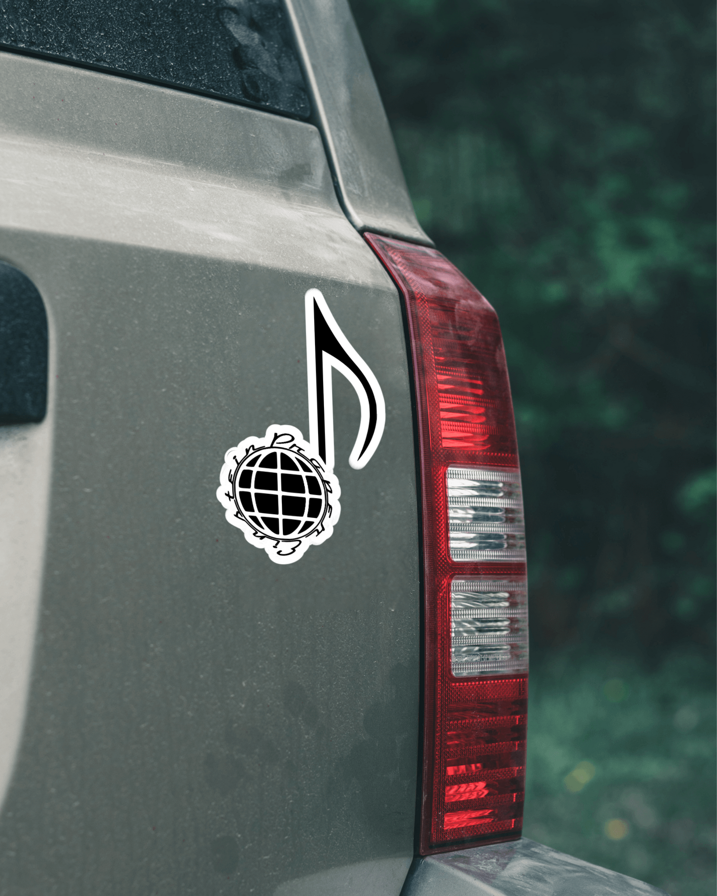 Calcomanía de vinilo con el logotipo de Einstein adecuado para el ordenador portátil de la ventana del camión del coche