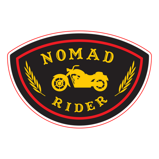 Biker Nomad Rider Vinyl decal sticker