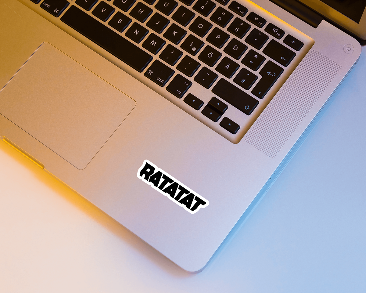 Ratatat logo Vinyl Decal for Car Truck Window Laptop