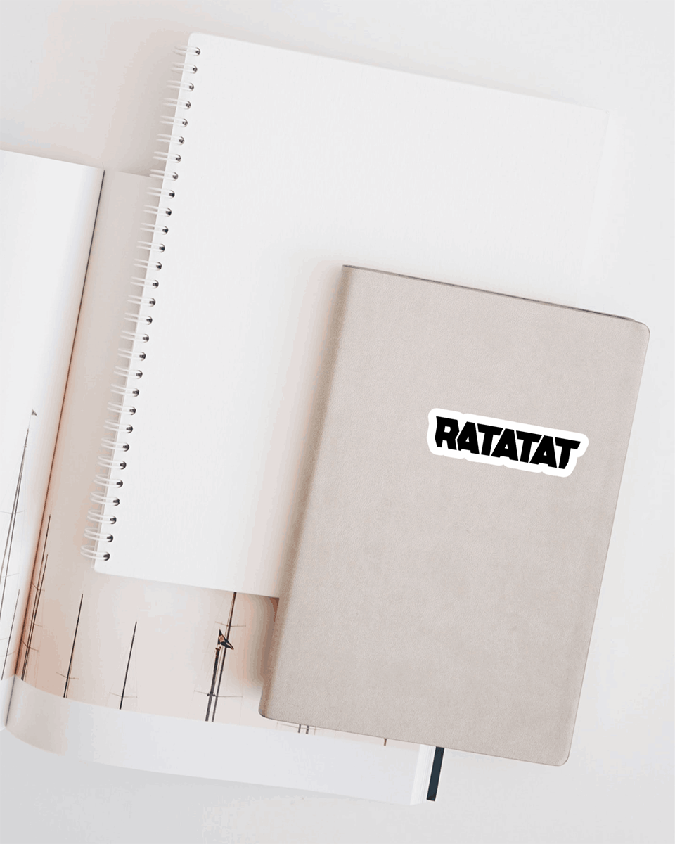 Ratatat logo Vinyl Decal for Car Truck Window Laptop