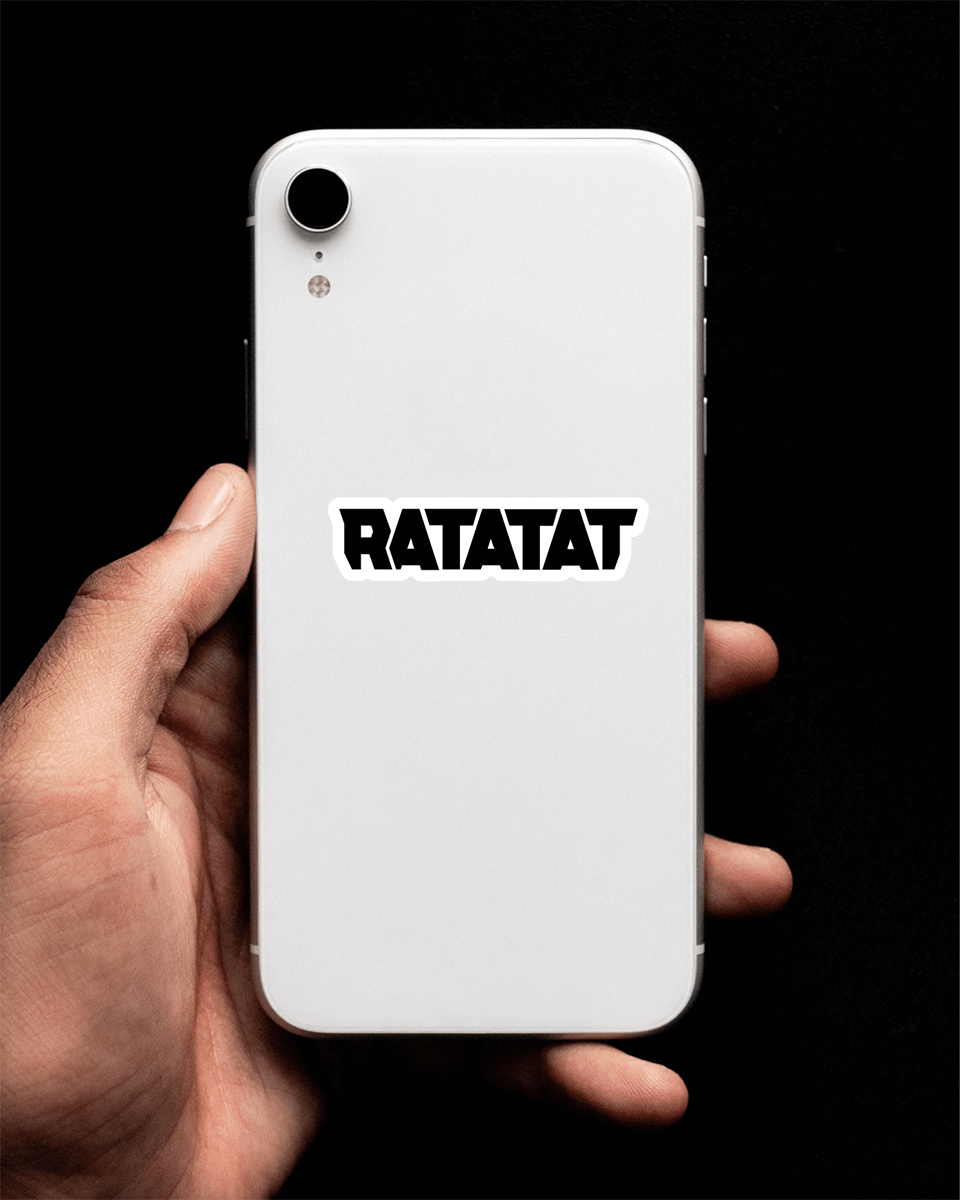 Ratatat logo Vinyl Decal for Car Truck Window Laptop